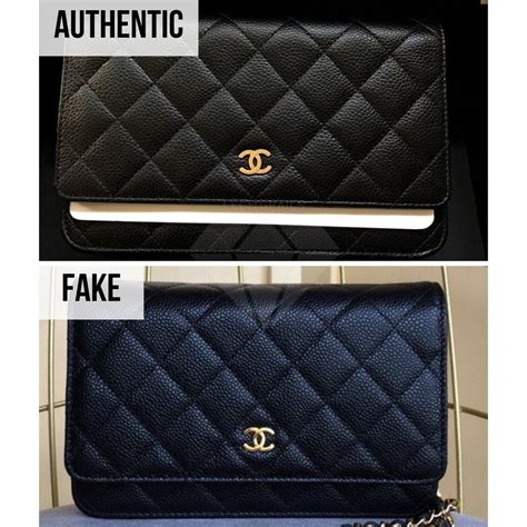 fake chanel wallet vs real|authentic copy of chanel handbags.